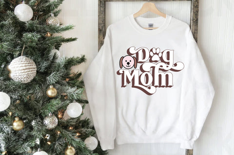 Retro Dog Mom Svg design SVG Creativeart88 