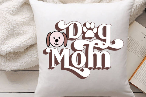 Retro Dog Mom Svg design SVG Creativeart88 