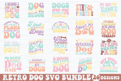 Retro Dog SVG Bundle SVG etcify 