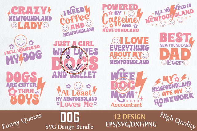 Retro Dog SVG Design Bundle, Retro Dog SVG,Dog SVG Design Bundle SVG farhad farhad 
