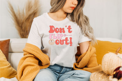 Retro Don't flip out! SVG Design SVG SVGista 