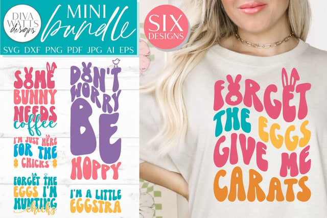 Retro Easter Mini Bundle 2 SVG Diva Watts Designs 