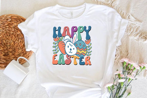 Retro Easter PNG Sublimation Bundle SVG FiveStarCrafting 
