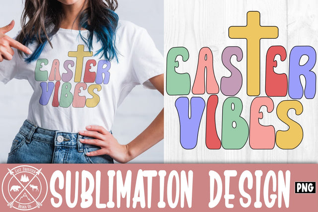 Retro Easter Sublimation Design|Easter PNG Sublimation Last Frontier Design Co. 