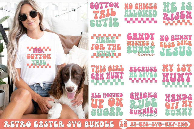 Retro Easter Svg Bundle SVG SVGista 