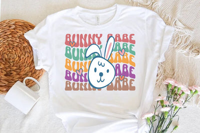 Retro Easter SVG Design, Bunny Babe SVG FiveStarCrafting 