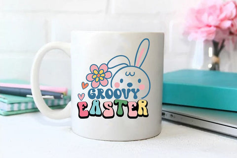 Retro Easter SVG Design, Groovy Easter SVG FiveStarCrafting 