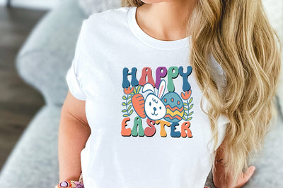 Retro Easter SVG Design, Happy Easter SVG FiveStarCrafting 