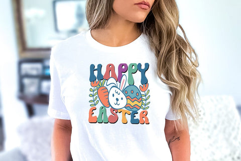 Retro Easter SVG Design, Happy Easter SVG FiveStarCrafting 