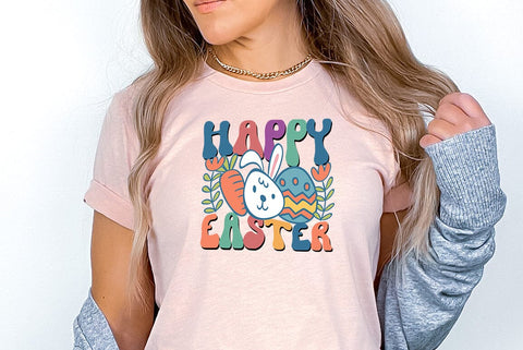 Retro Easter SVG Design, Happy Easter SVG FiveStarCrafting 