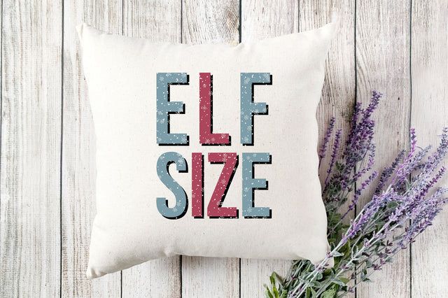 Retro Elf size Design SVG SVGista 
