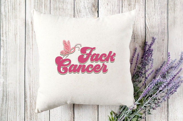 Retro Fack Cancer Svg Design SVG SVGista 