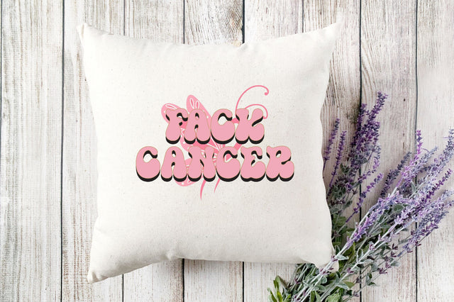 Retro Fack Cancer SVG SVGista 