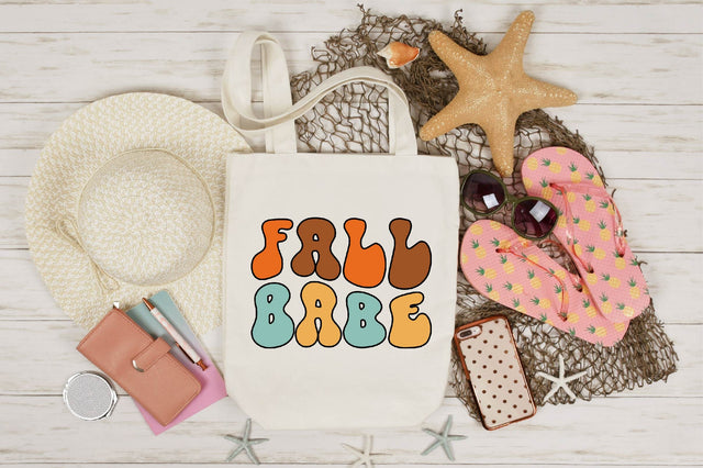 Retro Fall Babe SVG SVG SVGista 