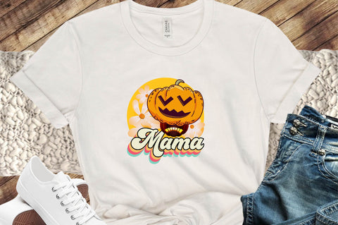 Retro fall halloween sublimation Bundle Sublimation SVGArt 