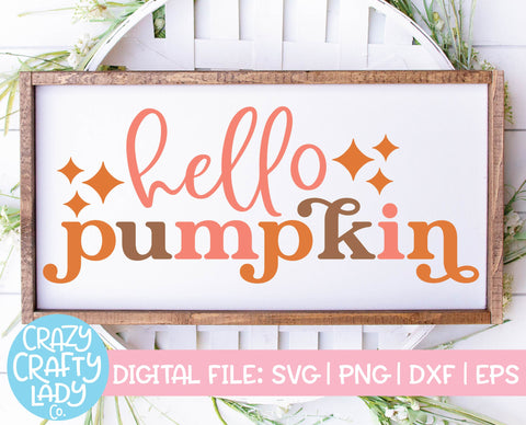 Retro Fall | Halloween | Thanksgiving Quote SVG Cut File Bundle SVG Crazy Crafty Lady Co. 