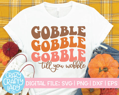 Retro Fall | Halloween | Thanksgiving Quote SVG Cut File Bundle SVG Crazy Crafty Lady Co. 