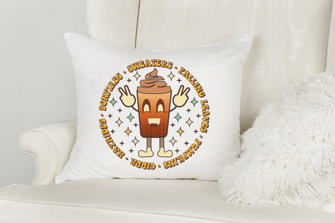 Retro Fall PNG Sublimation Design Sublimation CraftLabSVG 