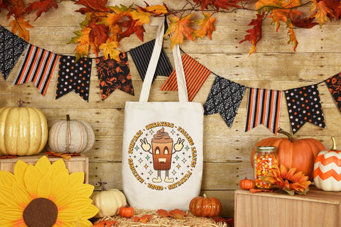 Retro Fall PNG Sublimation Design Sublimation CraftLabSVG 