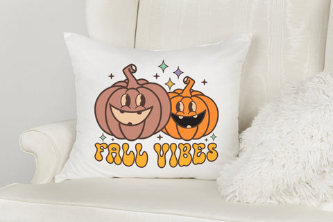 Retro Fall Sublimation Design | Fall Vibes PNG SVG CraftLabSVG 