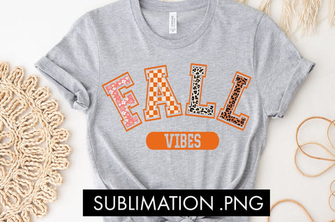Retro Fall Sublimation PNG Bundle Sublimation Freeling Design House 