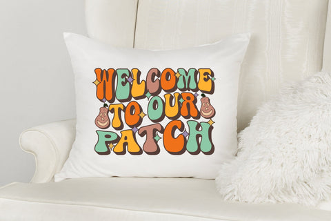 Retro Fall Sublimation - Welcome to Our Patch Sublimation CraftLabSVG 