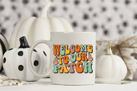 Retro Fall Sublimation - Welcome to Our Patch Sublimation CraftLabSVG 