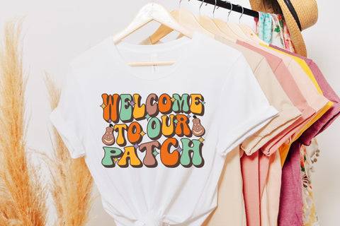 Retro Fall Sublimation - Welcome to Our Patch Sublimation CraftLabSVG 