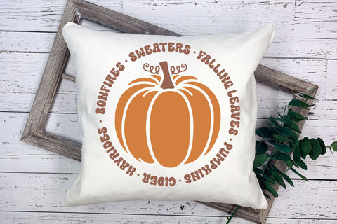 Retro Fall SVG - Autumn SVG Cut Files SVG CraftLabSVG 