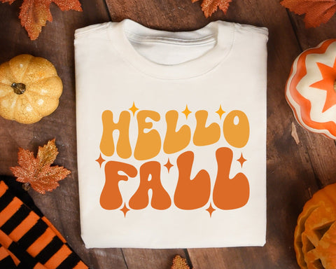 Retro Fall SVG Bundle - Autumn SVG, Fall Retro SVG, Hello Fall SVG, Hello Pumpkin SVG, Pumpkin Season SVG, Fall Sublimation png SVG GraphicsTreasures 