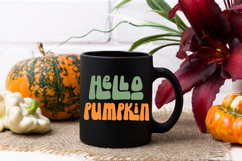 Retro Fall SVG Bundle I Autumn SVG Bundle I Groovy Fall SVG SVG Happy Printables Club 