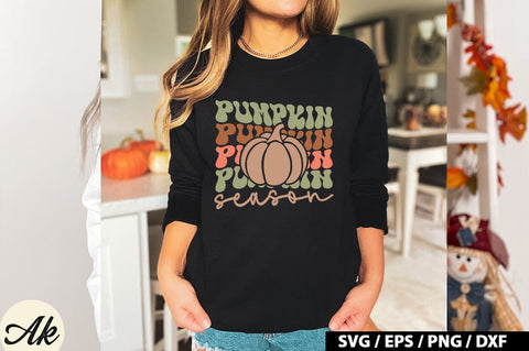 Retro Fall SVG Bundle SVG akazaddesign 