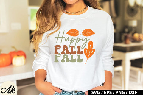 Retro Fall SVG Bundle SVG akazaddesign 