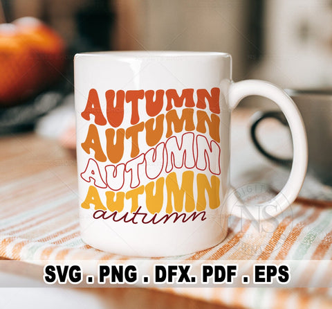 Retro Fall SVG, Fall SVG Bundle, Autumn Svg, Thanksgiving Svg, Fall Svg Designs, Fall Sign svg, Autumn Bundle Svg, Cut File Cricut SVG NS Arts Shop 