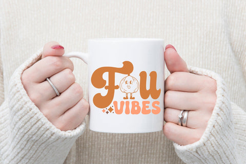 Retro Fall SVG, Fall Vibes Cut File SVG CraftLabSVG 