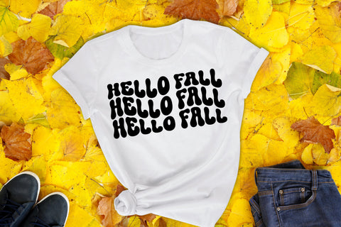 Retro Fall SVG | Hello Fall Cut File SVG CraftLabSVG 