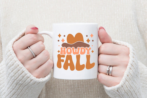 Retro Fall SVG, Howdy Fall Cut File SVG CraftLabSVG 