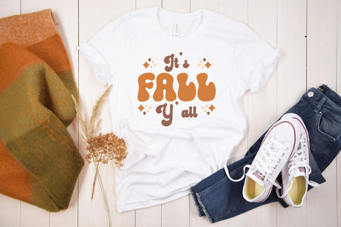 Retro Fall SVG - It's Fall Y'all SVG SVG CraftLabSVG 