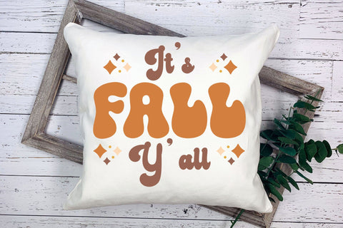 Retro Fall SVG - It's Fall Y'all SVG SVG CraftLabSVG 