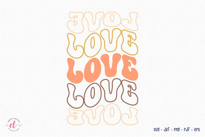 Retro Fall SVG | Love SVG Cut File SVG CraftLabSVG 