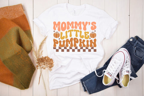 Retro Fall SVG | Mommy's Little Pumpkin SVG CraftLabSVG 