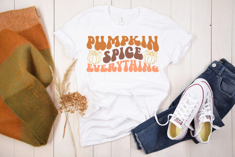 Retro Fall SVG, Pumpkin Spice Everything SVG CraftLabSVG 