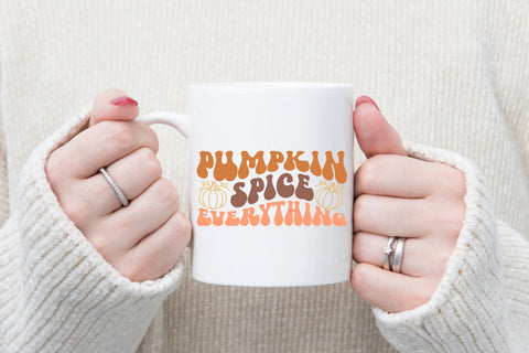 Retro Fall SVG, Pumpkin Spice Everything SVG CraftLabSVG 