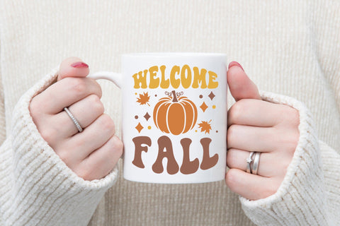 Retro Fall SVG - Welcome Fall Cut File SVG CraftLabSVG 