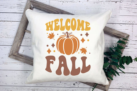 Retro Fall SVG - Welcome Fall Cut File SVG CraftLabSVG 