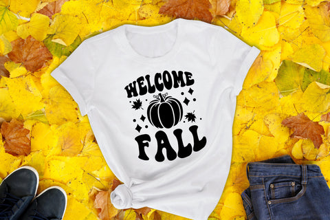 Retro Fall SVG - Welcome Fall Cut File SVG CraftLabSVG 