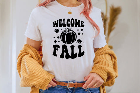Retro Fall SVG - Welcome Fall Cut File SVG CraftLabSVG 