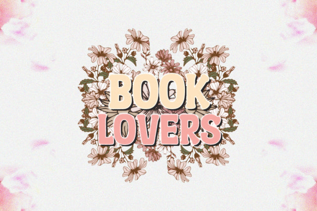 Retro Floral Book Lovers Sublimation Sublimation Jagonath Roy 