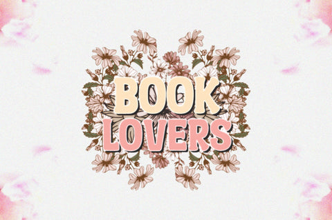 Retro Floral Book Lovers Sublimation Sublimation Jagonath Roy 