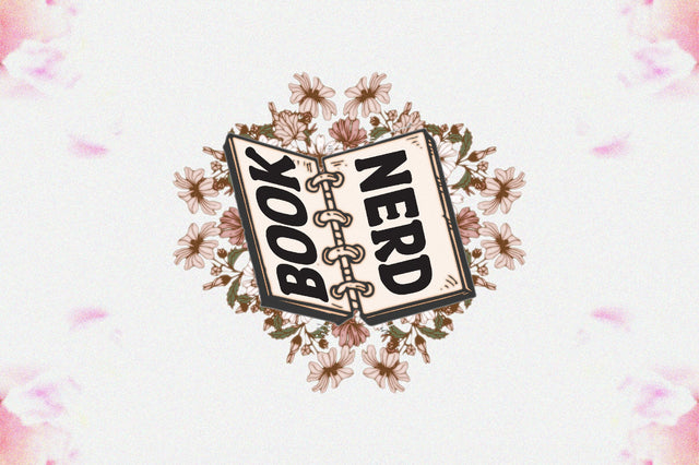 Retro Floral Book Nerd Sublimation Sublimation Jagonath Roy 